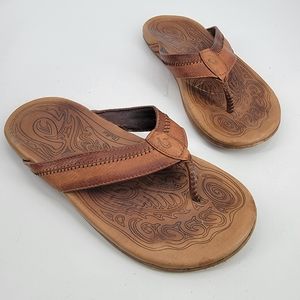 Olukai Leather Sandals 10